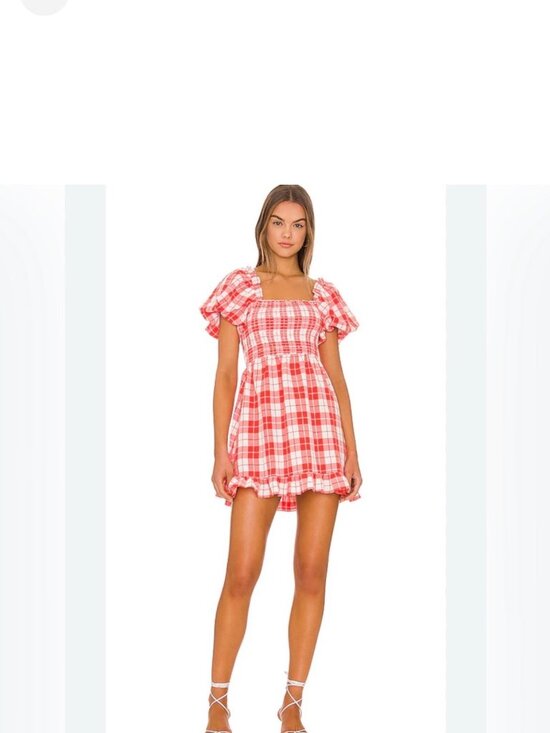 Show Me Your MuMu Dresses & Skirts - Mumu Colvin Mini Dress - Picnic Plaid - Brand New Tags still on - Size Small